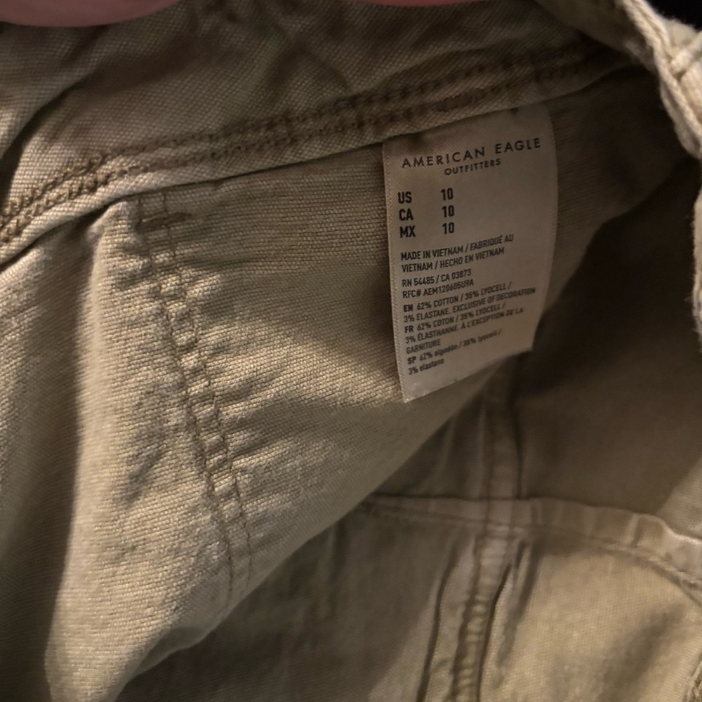 American Eagle Outfitters High Waist Shorts - Tan